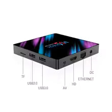 H96 MAX RK3318 Smart TV Box Android 11 4G 64GB 32G 4K